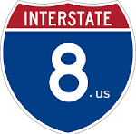 US Interstate 8
